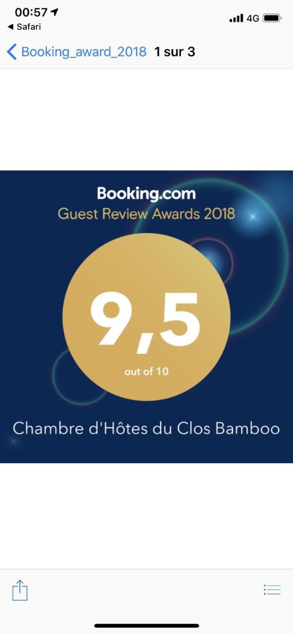 Chambre d'Hôtes du Clos Bamboo Mérignac Exterior foto